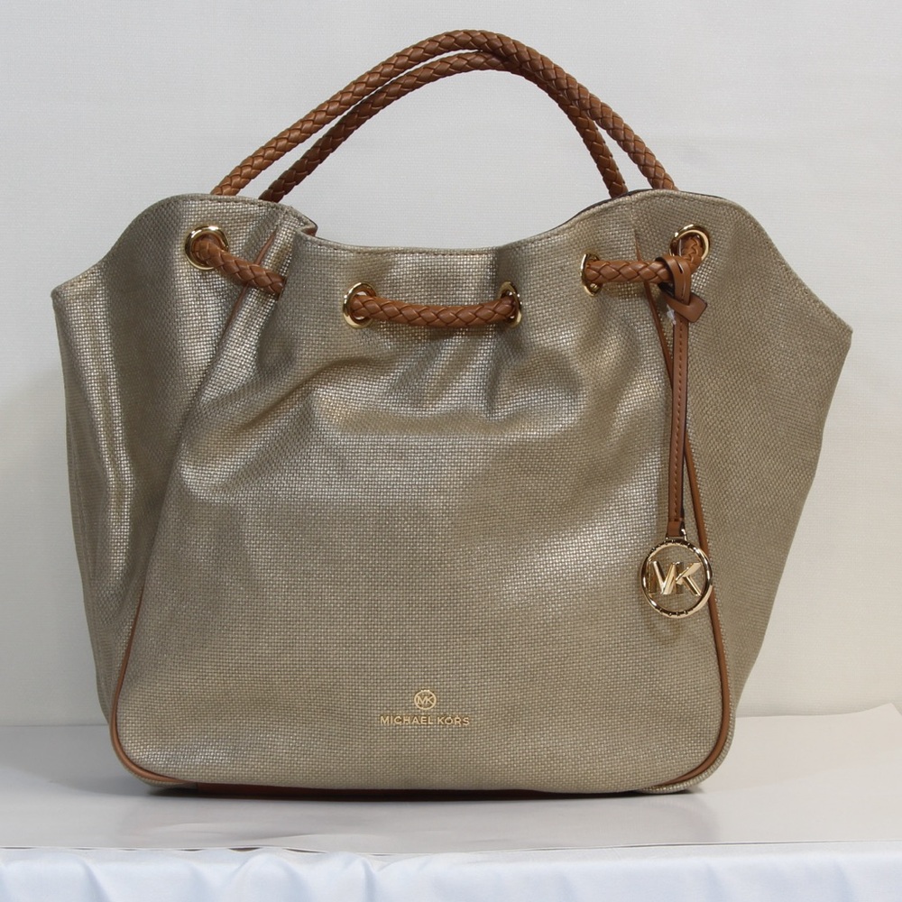 Michael Kors Montauk Shimmering Gold Large Women's Tote